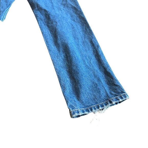 Reformation Cynthia High Rise Straight Jeans Shasta Destroyed Wash Size 26 Women - Picture 9 of 11